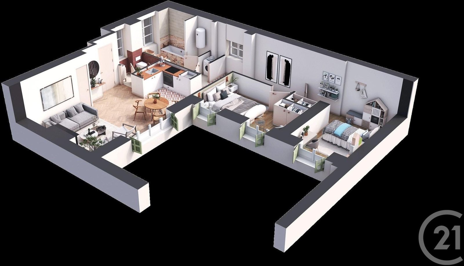 Property photo in Musicians Quarter