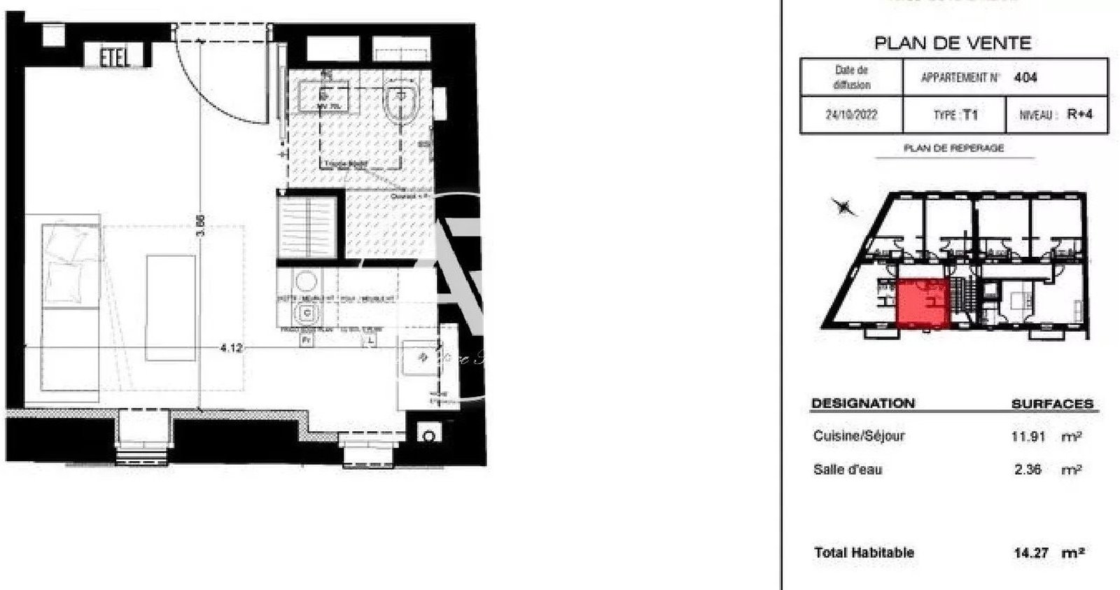 Property photo in Carre d'Argent