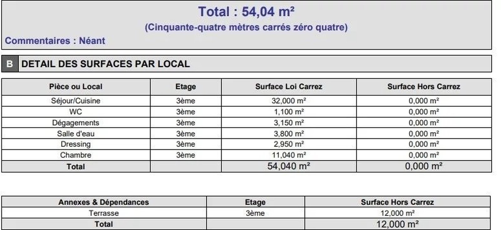 Property photo in Carre d'Argent