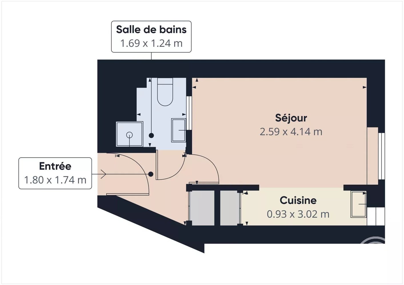 Property photo in Carre d'Argent