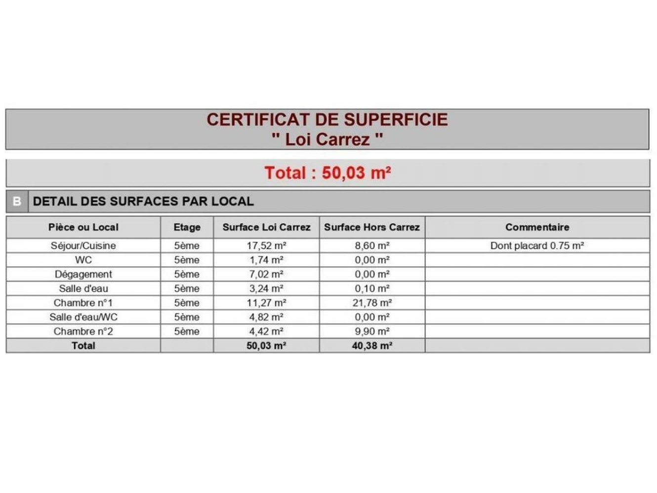 Property photo in Carre d'Argent