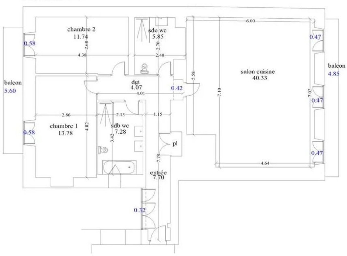 Property photo in Carre d'Argent