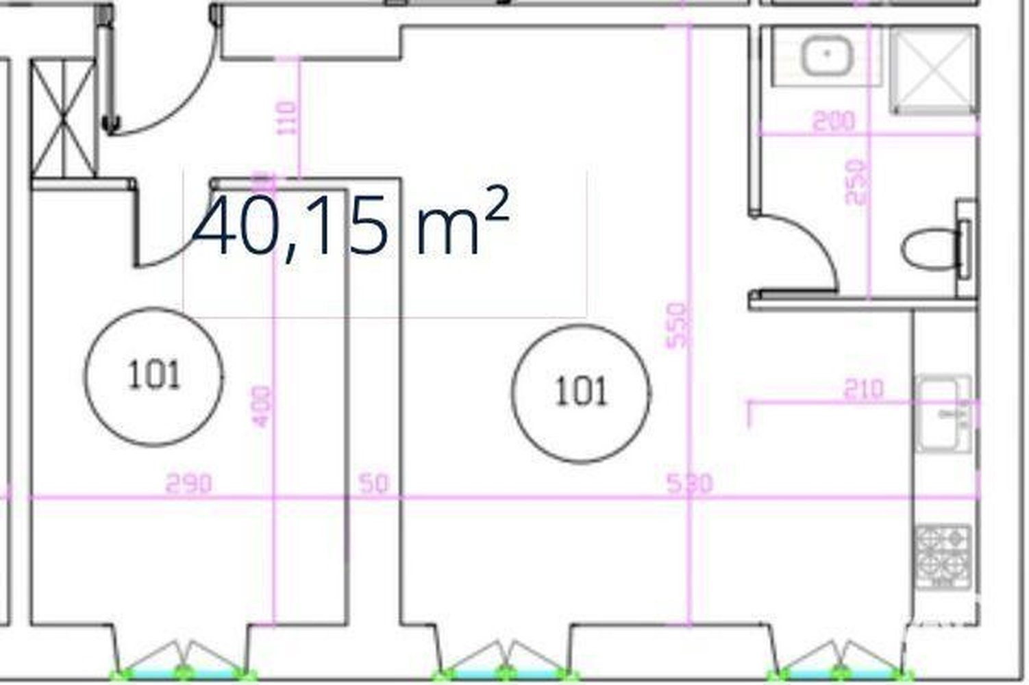 Property photo in Carre d'Argent